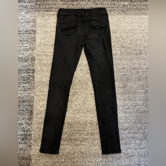 Abercrombie & Fitch Black Skinny Jeans Size 0S - Picture 2 of 3